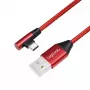 USB laidas LogiLink CU0146 USB 2.0 1 m USB A USB C raudonas