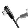 USB laidas LogiLink CU0142 USB 2.0 0,3 m USB A Micro-USB B Juodas