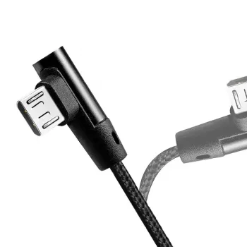 USB laidas LogiLink CU0142 USB 2.0 0,3 m USB A Micro-USB B Juodas