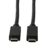 USB laidas LogiLink CU0129 USB 3.2 Gen 2 1m USB C Juoda