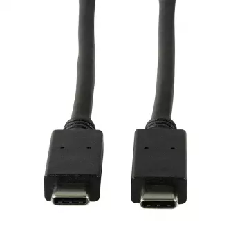 USB laidas LogiLink CU0129 USB 3.2 Gen 2 1m USB C Juoda