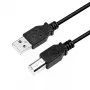 USB laidas LogiLink CU0008B 3 m USB A į USB B juodas