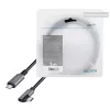 USB laidas LogiLink CU0183 2m USB C juoda sidabrinė USB 2.0