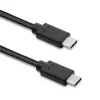 USB kabelis Qoltec 52352 2.5m USB 3.2 Gen 1 USB C juodas