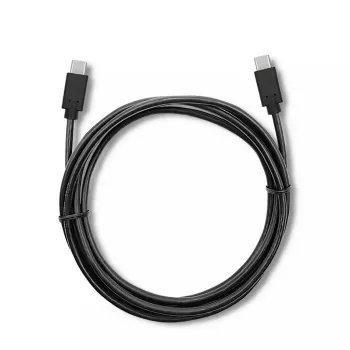 USB kabelis Qoltec 52352 2.5m USB 3.2 Gen 1 USB C juodas