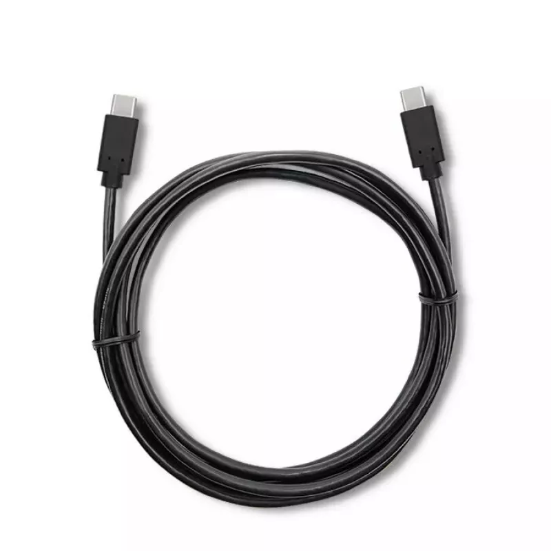 USB kabelis Qoltec 52352 2.5m USB 3.2 Gen 1 USB C juodas
