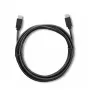 USB kabelis Qoltec 52352 2.5m USB 3.2 Gen 1 USB C juodas