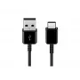 USB laidas Samsung EP-DG930 1,5 m USB A į USB C juodas