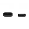 USB laidas Samsung EP-DG930 1,5 m USB A į USB C juodas