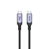 USB-C į USB-C laidas Unitek C14110GY-2M USB 3.2 Gen 1, 2 m, 5 A, 240 W, juodas