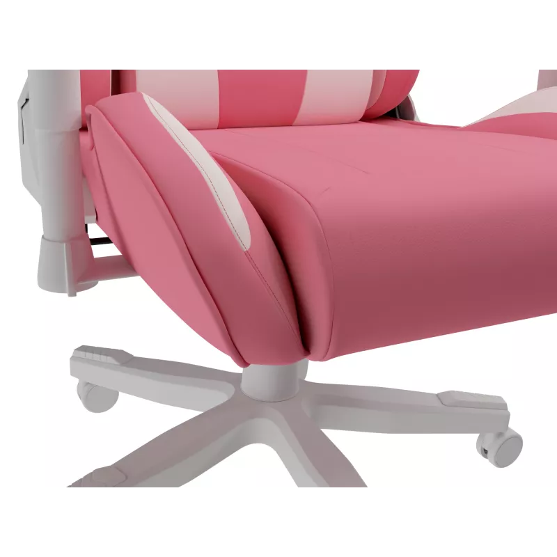 Kompiuterinė žaidimų kėdė GENESIS Nitro 710 su oru pripildyta sėdyne Balta 150 kg