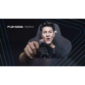 Universali žaidimų kėdė Playseat Trophy su minkštu apmušalu, juoda