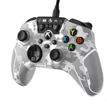 Turtle Beach Recon pilkas, baltas USB žaidimų pultas analoginis / skaitmeninis PC, Xbox, Xbox One, Xbox Series S, Xbox Series X