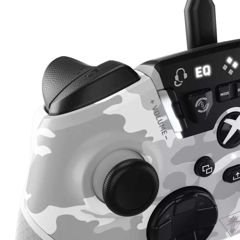 Turtle Beach Recon pilkas, baltas USB žaidimų pultas analoginis / skaitmeninis PC, Xbox, Xbox One, Xbox Series S, Xbox Series X