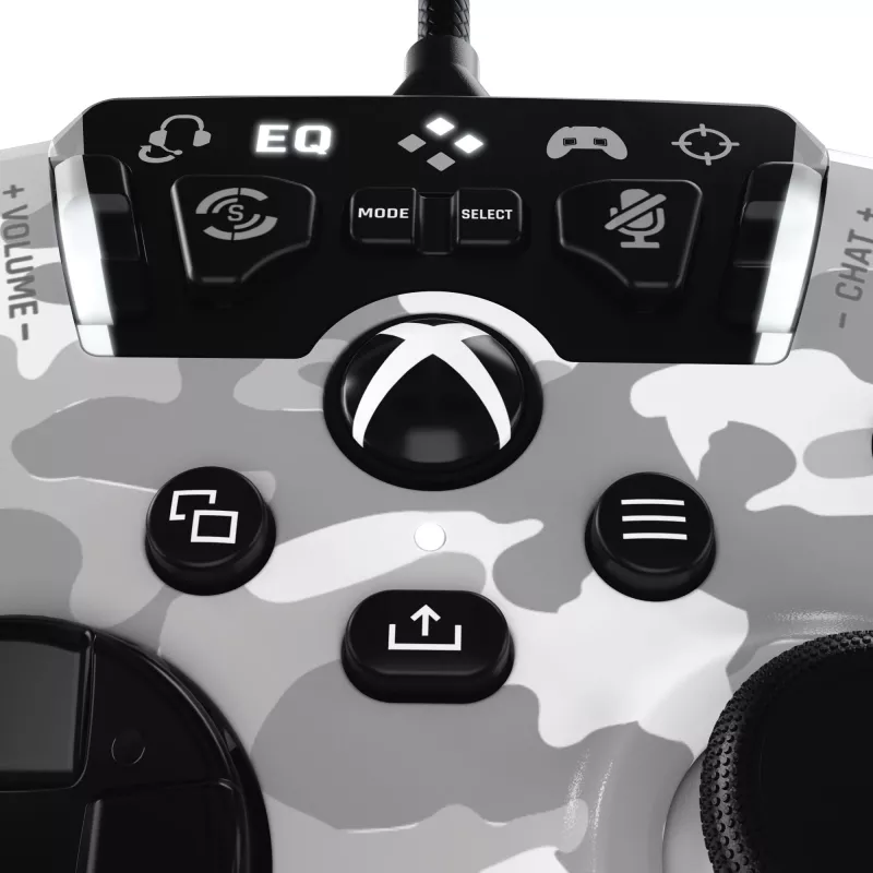 Turtle Beach Recon pilkas, baltas USB žaidimų pultas analoginis / skaitmeninis PC, Xbox, Xbox One, Xbox Series S, Xbox Series X