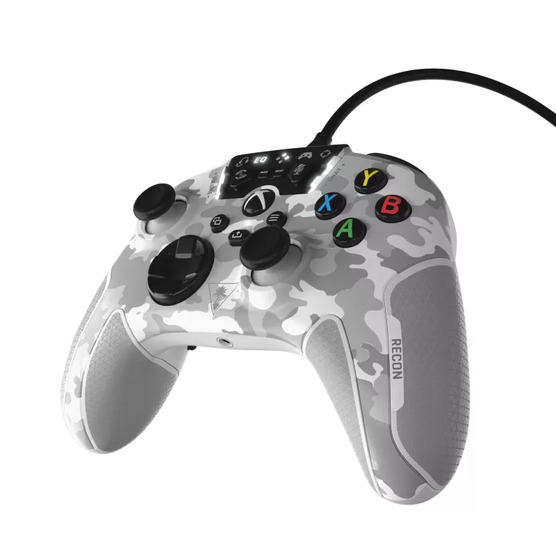 Turtle Beach Recon pilkas, baltas USB žaidimų pultas analoginis / skaitmeninis PC, Xbox, Xbox One, Xbox Series S, Xbox Series X