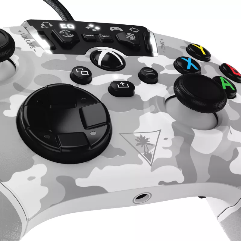 Turtle Beach Recon pilkas, baltas USB žaidimų pultas analoginis / skaitmeninis PC, Xbox, Xbox One, Xbox Series S, Xbox Series X