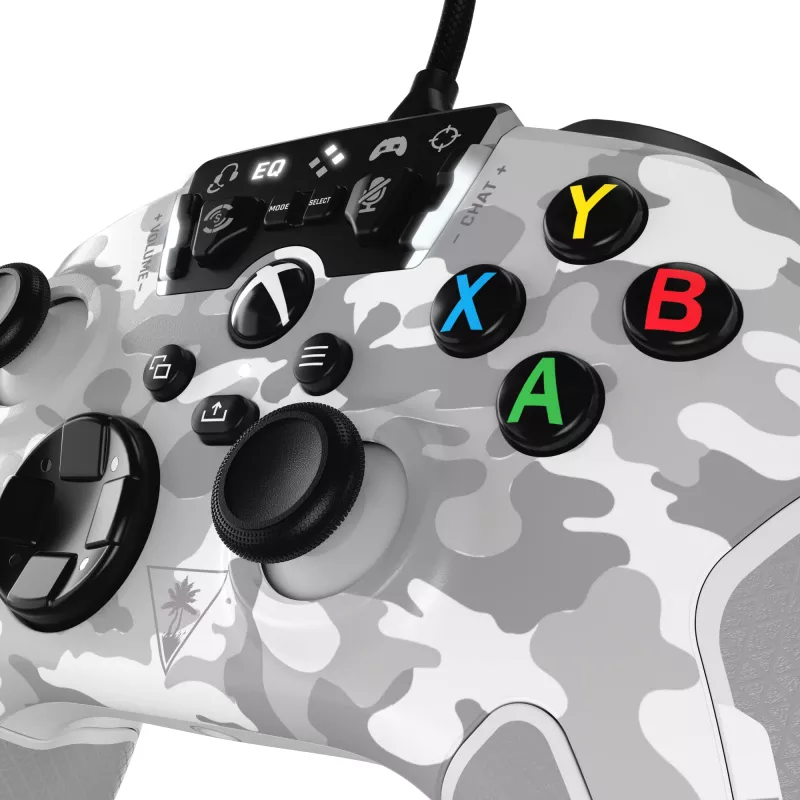 Turtle Beach Recon pilkas, baltas USB žaidimų pultas analoginis / skaitmeninis PC, Xbox, Xbox One, Xbox Series S, Xbox Series X