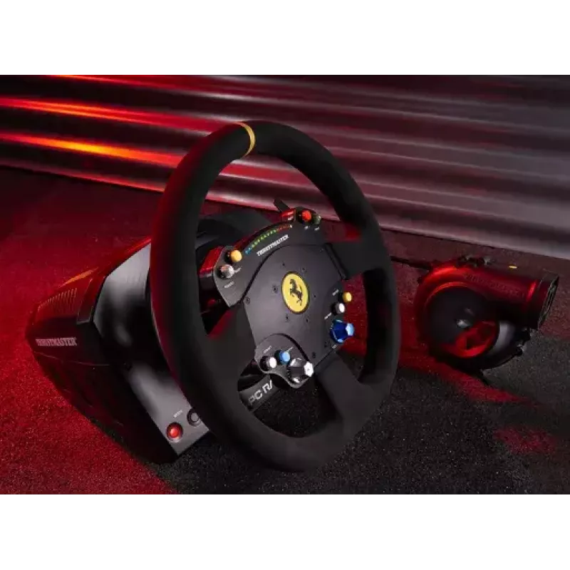 Thrustmaster TS-PC Racer Ferrari 488 Challenge Edition Black USB 2.0 Vairas Analoginis / Skaitmeninis