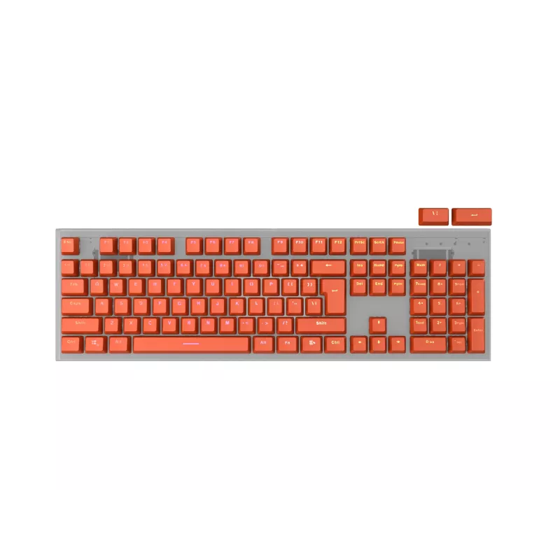 Klaviatūros dangtelis GENESIS LEAD 300 Universal ABS oranžinis