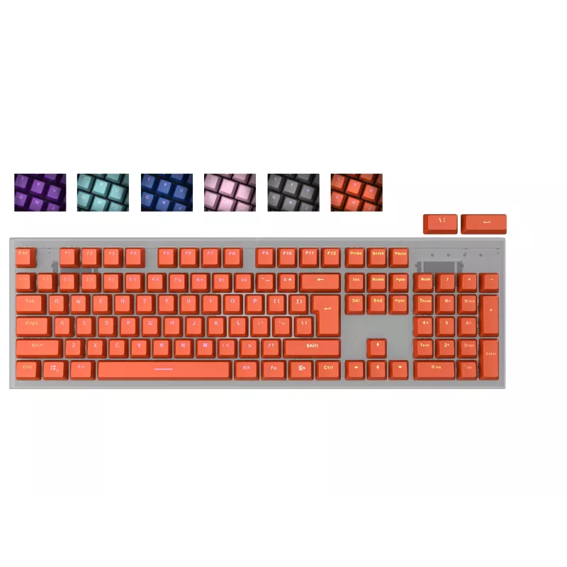 Klaviatūros dangtelis GENESIS LEAD 300 Universal ABS oranžinis