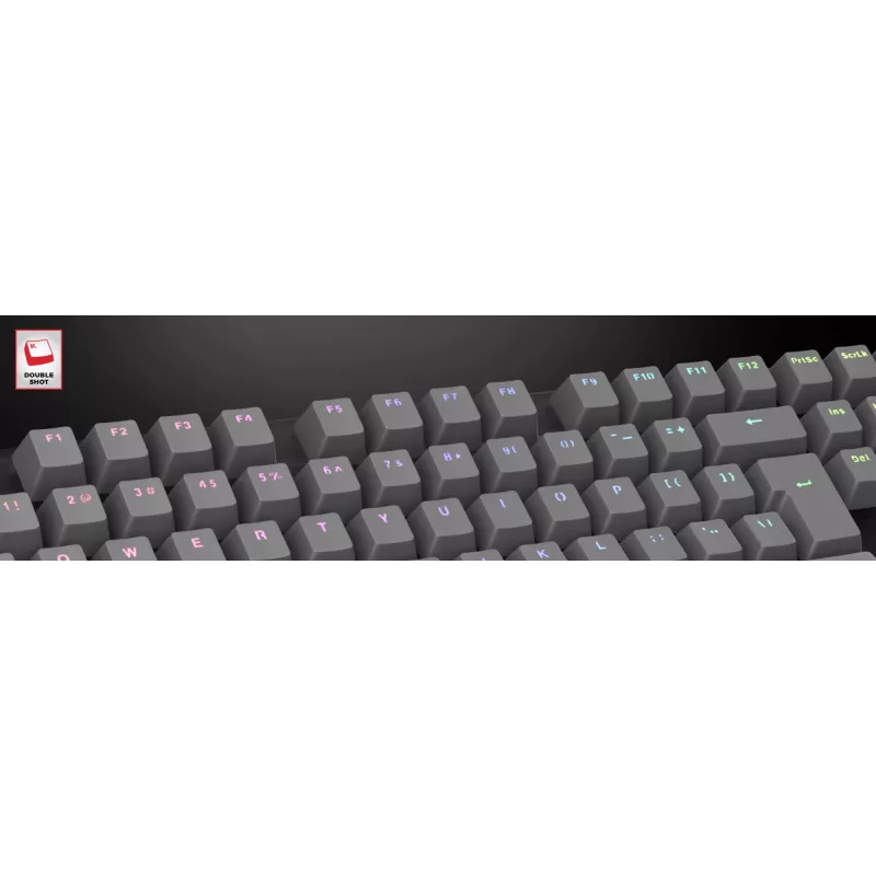 Klaviatūros klavišo dangtelis GENESIS LEAD 300 Universalus ABS Pilka 122g