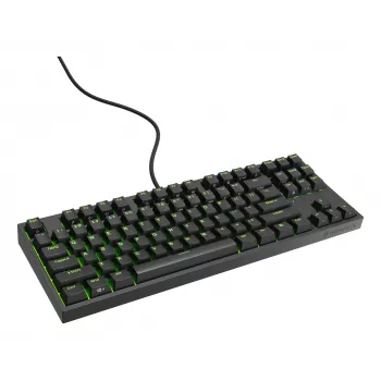 GENESIS Thor 404 TKL klaviatūra, skirta žaidimams, USB, QWERTY, US International, juoda