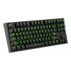 GENESIS Thor 404 TKL klaviatūra, skirta žaidimams, USB, QWERTY, US International, juoda