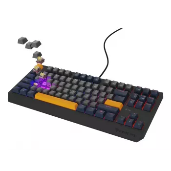 GENESIS Thor 230 TKL klaviatūra Gaming USB QWERTY English Blue