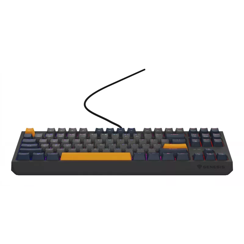 GENESIS Thor 230 TKL klaviatūra Gaming USB QWERTY English Blue