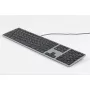 Klaviatūra Matias FK318LB-UK RGB foninis apšvietimas Mac Space Gray — be skaičių bloko, UK išdėstymas