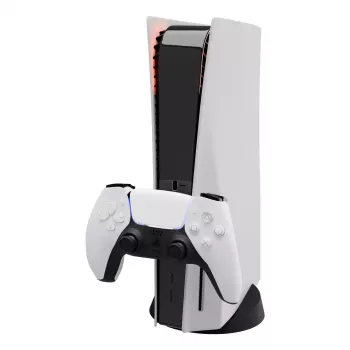 Įkrovimo sistema GENESIS Tin 300 laidinė juoda balta PlayStation 5