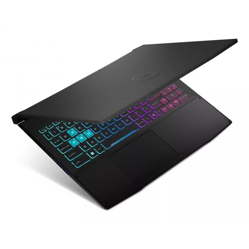 Nešiojamas kompiuteris MSI Katana 15 HX B14WGK-061XPL — 15,6 colio QHD+ 165Hz, Intel Core i7-14650HX, 16GB DDR5, 1TB SSD, NVIDIA GeForce RTX 5070, be OS, juoda