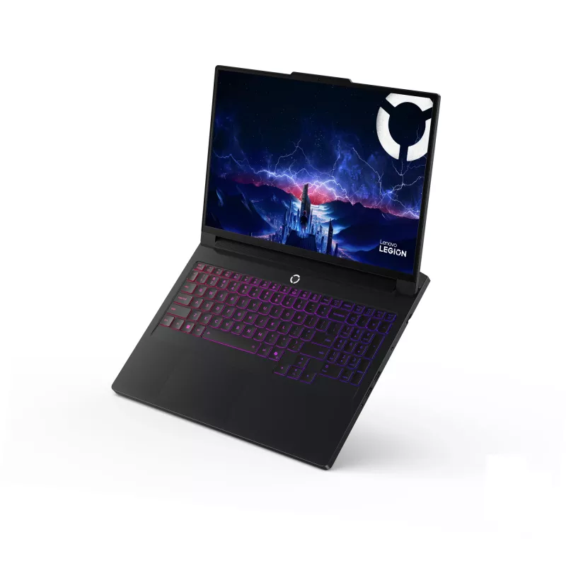 Nešiojamas kompiuteris Lenovo Legion Pro 7 16IAX10H Intel Core Ultra 9 275HX 40,6 cm (16 colių) WQXGA 64 GB DDR5-SDRAM 1 TB SSD NVIDIA GeForce RTX 5080 Wi-Fi 7 (802.11be) Anglų Juoda