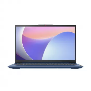 Nešiojamas kompiuteris Lenovo IdeaPad Slim 3 15IRU8 — Intel Core i3-1315U, 15.6 colio Full HD, 8 GB LPDDR5, 512 GB SSD, Windows 11 Home, mėlynas