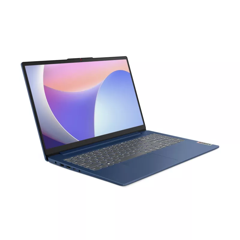 Nešiojamas kompiuteris Lenovo IdeaPad Slim 3 15IRU8 — Intel Core i3-1315U, 15,6 colio Full HD, 8 GB LPDDR5, 512 GB SSD, Windows 11 Home, mėlynas