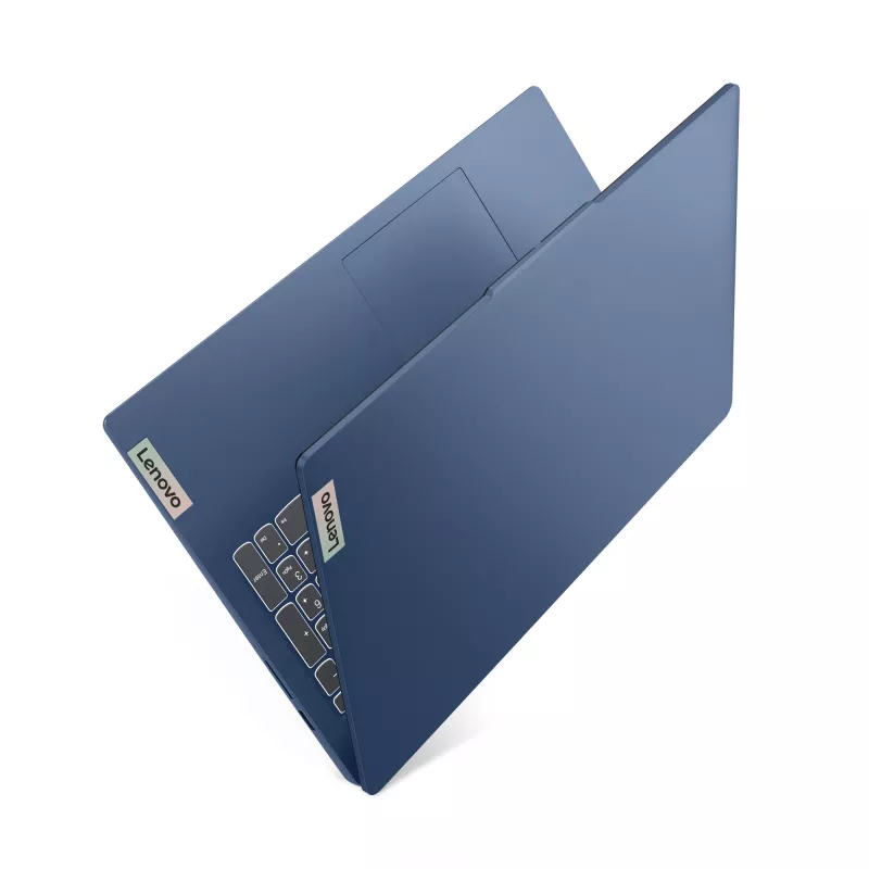 Nešiojamas kompiuteris Lenovo IdeaPad Slim 3 15IRU8 — Intel Core i3-1315U, 15,6 colio Full HD, 8 GB LPDDR5, 512 GB SSD, Windows 11 Home, mėlynas