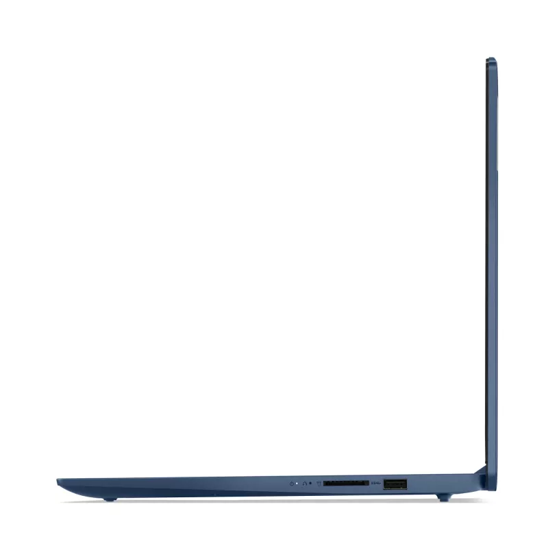 Nešiojamas kompiuteris Lenovo IdeaPad Slim 3 15IRU8 — Intel Core i3-1315U, 15,6 colio Full HD, 8 GB LPDDR5, 512 GB SSD, Windows 11 Home, mėlynas
