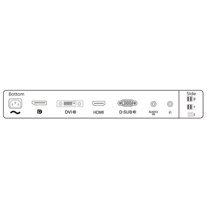 Monitorius Philips B Line LCD 241B8QJEB/00 23,8 colio Full HD LCD 1920 x 1080