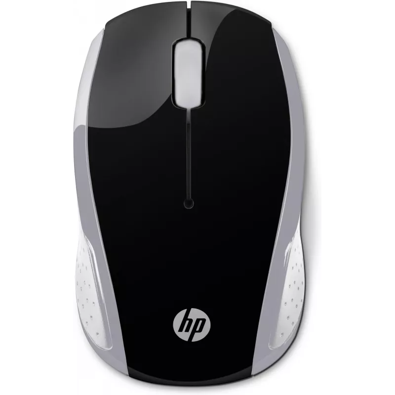 HP Wireless pelė 200 (Pike Sidabrinė), Abiem Rankoms Tinkama, Optinė, RF Belaidė, 1000 DPI, Sidabrinė