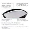 HP Wireless pelė 200 (Pike Sidabrinė), Abiem Rankoms Tinkama, Optinė, RF Belaidė, 1000 DPI, Sidabrinė