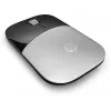 HP Z3700 sidabrinė belaidė pelė, abiem rankoms tinkama, optinė, RF belaidė, 1200 DPI, sidabrinė
