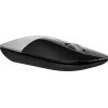HP Z3700 sidabrinė belaidė pelė, abiem rankoms tinkama, optinė, RF belaidė, 1200 DPI, sidabrinė