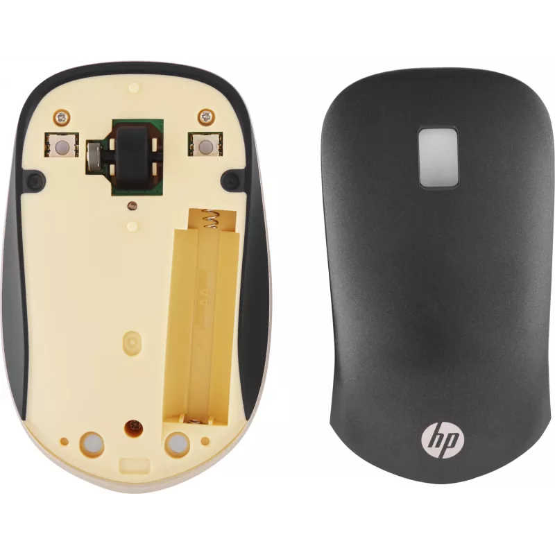 HP 410 plonas Sidabrinė Bluetooth pelė, Abiem Rankoms Tinkama, Bluetooth, 2000 DPI, Sidabrinė