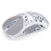 Belaidė žaidimų pelė ENDORFY LIV Onyx White — Bluetooth/2,4 GHz, 12 000 DPI, abiem rankoms tinkama, aRGB apšvietimas, 6 mygtukai, USB-A/USB-C kabelis