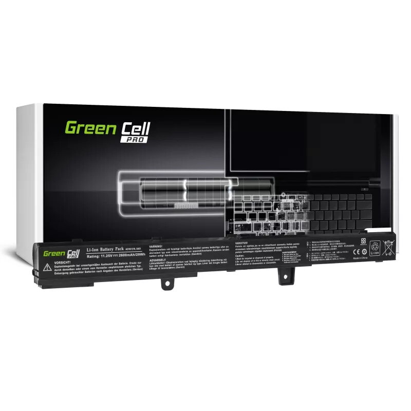 Baterija Green Cell AS90, skirta ASUS X551 X551C X551CA X551M