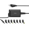 Hama 200001 nešiojamojo kompiuterio įkroviklis, juodas, kintamoji srovė, skirtas patalpoms