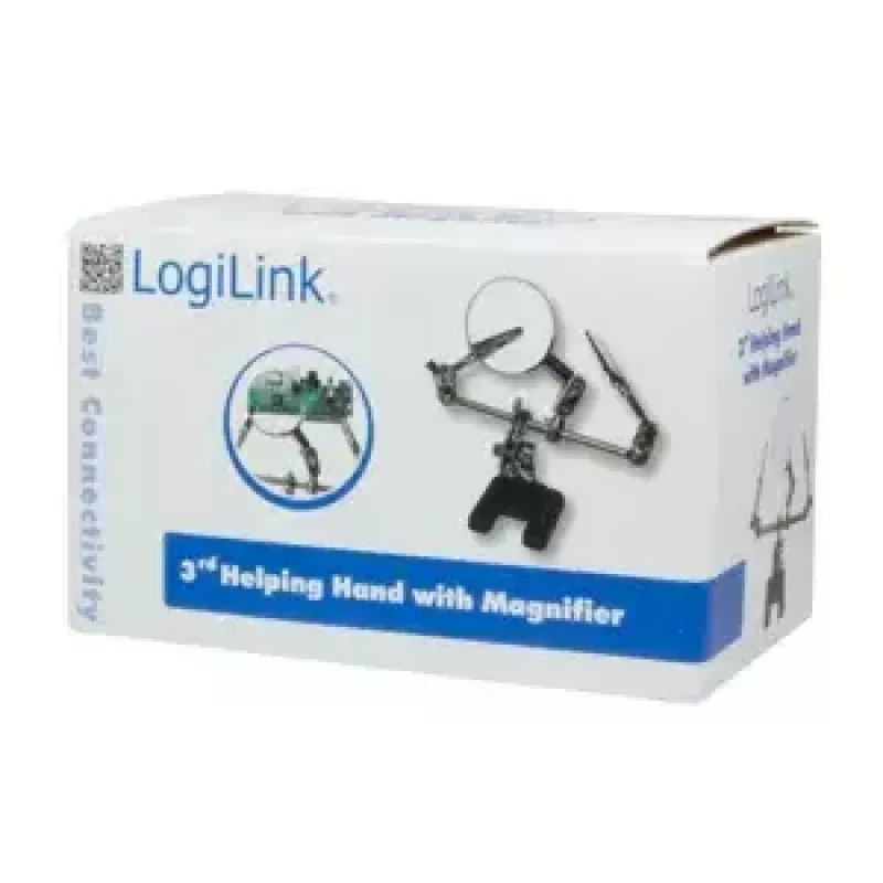 Didinamasis stiklas LogiLink WZ0034 juodas nerūdijantis plienas