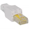 Intellinet RJ45 modulinis kištukas, be įrankių jungtis, Cat5/5e/6, 22-26 AWG vientisiems ir suvytiesiems UTP kabeliams