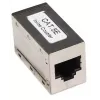Intellinet Inline Coupler, Cat5e, FTP, Modular, 8P8C moteriška į 8P8C moterišką, sidabrinė